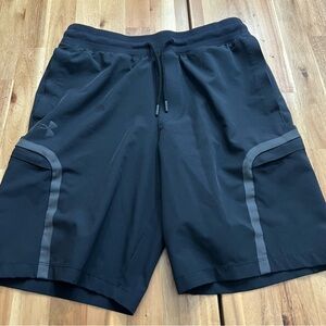 Under Armour Men’s Black Athletic Shorts Size L